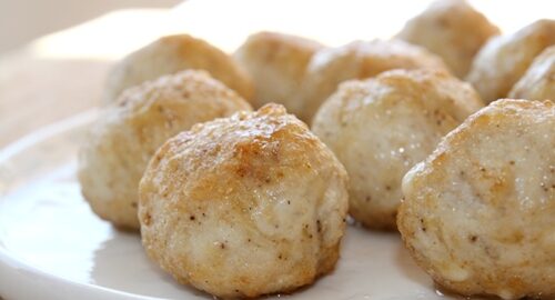 Куриные фрикадельки с сыром