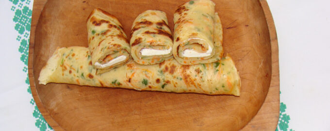 Морковные блины