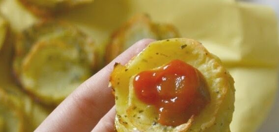 Хрустящий картофель с сыром