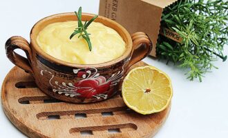 Постный майонез без муки