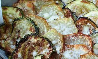 Картошка с кабачком и баклажаном