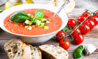 Суп гаспачо классический - холодный томатный суп