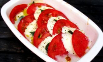 Капрезе из духовки