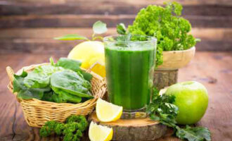 Витаминный смузи за 2 минуты ♥ Зелёный коктейль для здоровья и красоты
