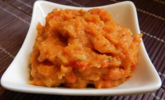 Фасоль с овощами на зиму