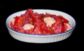 Салат из овощей на зиму