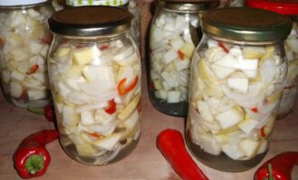 Салат из патиссонов на зиму