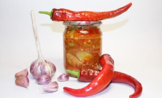 "Тещин язык". Салат из кабачков. Заготовки на зиму