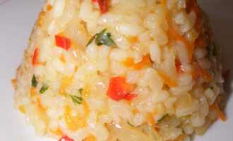 Плов с овощами