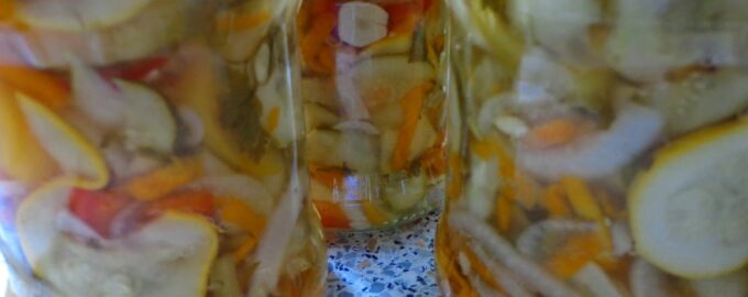 Маринованные овощи на зиму