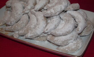 Песочное печенье с орехами