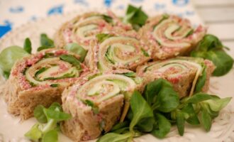 Сэндвич-ролл с сыром