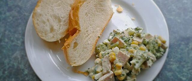 Вкусный салат с брокколи
