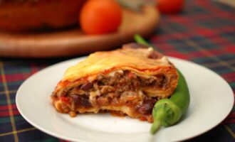 Мексиканская лазанья