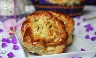 Булочки с сыром "Гнезда"