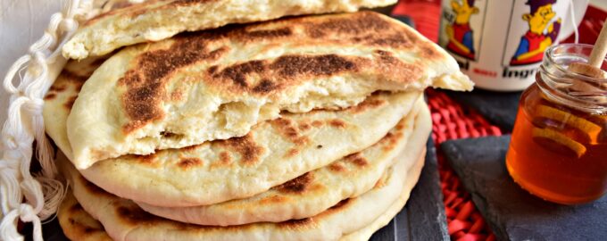 Лепешки на молоке