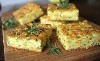 Запеканка из кабачков и моркови