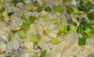 Простой картофельный салат