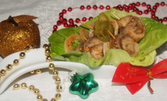 Пряные рулетики из сельди