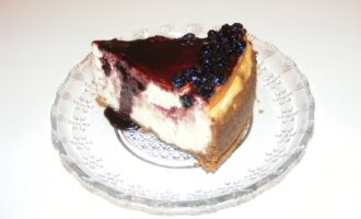 Чизкейк из творога и печенья