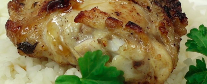 Куриные ножки с лаймом и кинзой