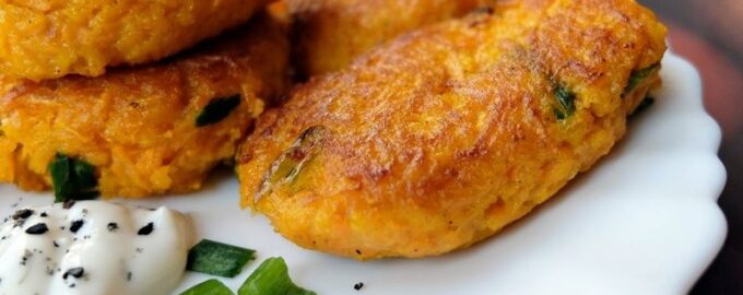 Морковные оладьи