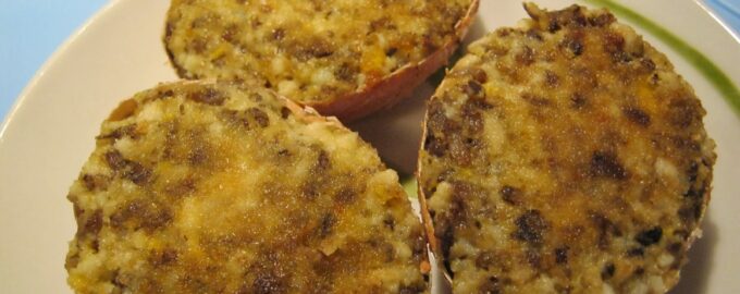 Яйца, фаршированные грибами