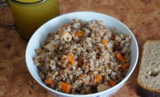 Гречка с курицей