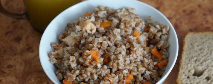 Гречка с курицей