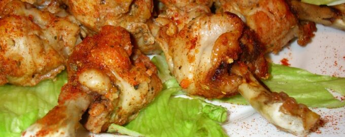 Закуска из куриных крылышек