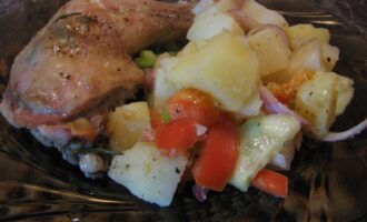 Куриные ножки с чесноком