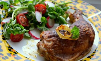 Куриные окорочка с хреном