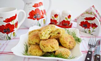 Котлеты из кабачков с сыром