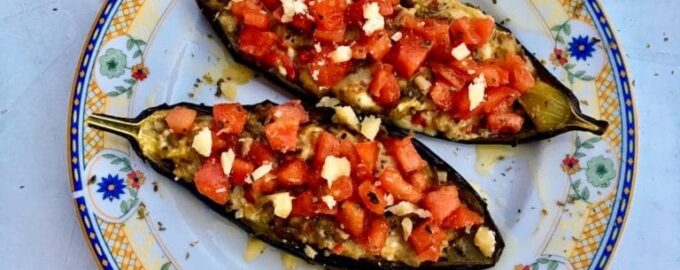 Баклажаны, запеченные с сыром