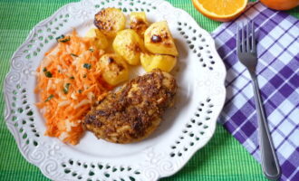 Куриное филе в апельсиновом соке﻿