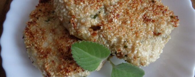 Филе курицы в кунжуте