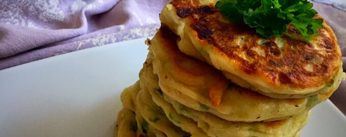 Сырники с зеленым луком