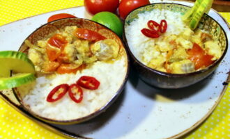 Рыбное карри