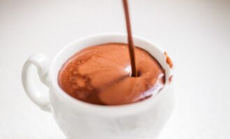 Кофе с шоколадом и бренди
