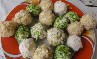 Закусочные шарики из Феты