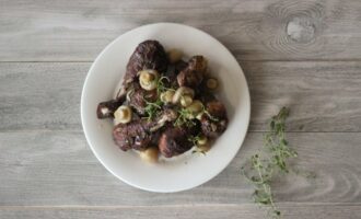 Куриные голени с медом и корицей