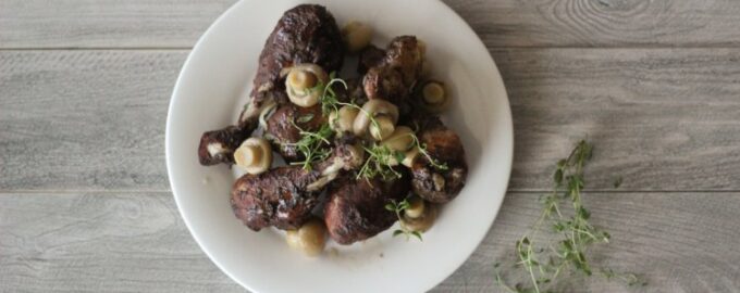 Куриные голени с медом и корицей