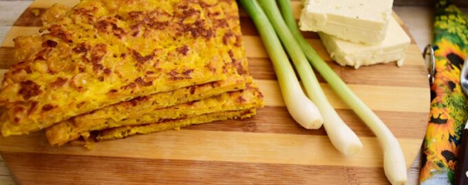 Омлет с кукурузными хлопьями