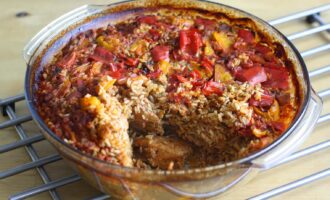 Курица с рисом по-болгарски