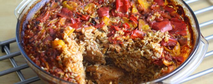 Курица с рисом по-болгарски