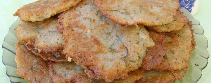 Драники с сыром моцарелла