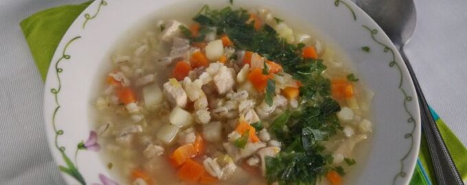 Крупник с перловкой
