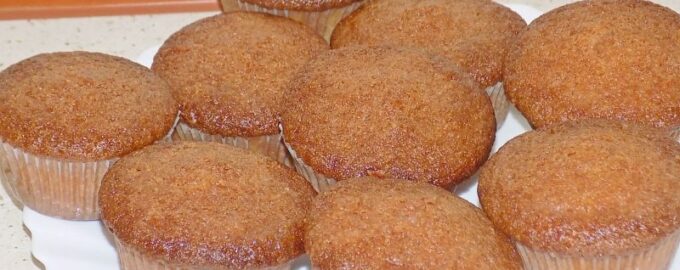 Кексы с манкой﻿