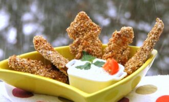 Хрустящая закуска из индейки