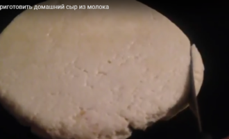 Домашний сыр из магазинного молока